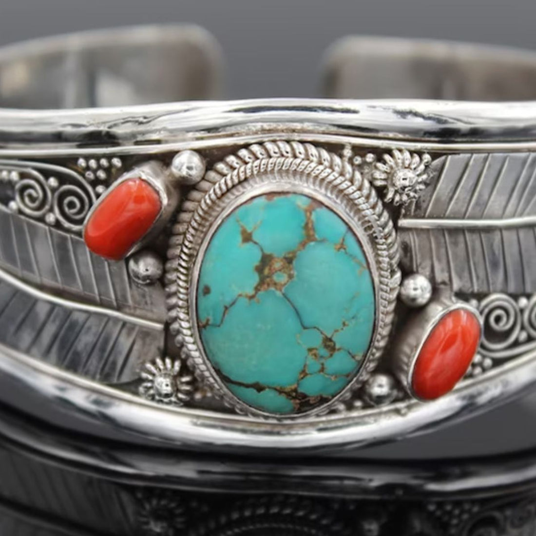 Turquoise Open Bracelet 