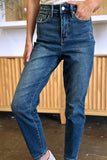 Judy Blue Full Size Tummy Control High Waist Slim Jeans 