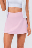 High Waist Pleated Active Skirt 