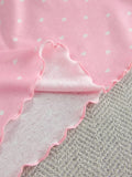 Polka Dot Round Neck Top and Pants Lounge Set Lingerie & Nightwear