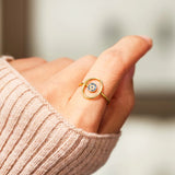 925 Sterling Silver Evil Eye Ring 