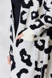 BiBi Leopard Open Front Cardigan 