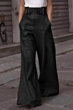 High Waist Wide Flare Pants 