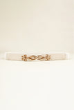 Alloy Buckle Elastic Belt 