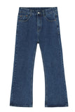 Mid Rise Jeans with Pockets 