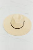 Fame Boho Summer Straw Fedora Hat 