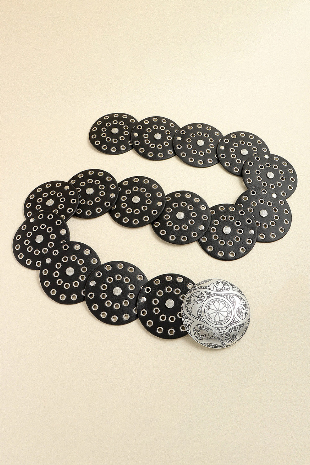 Vintage PU Leather Wide Belt 