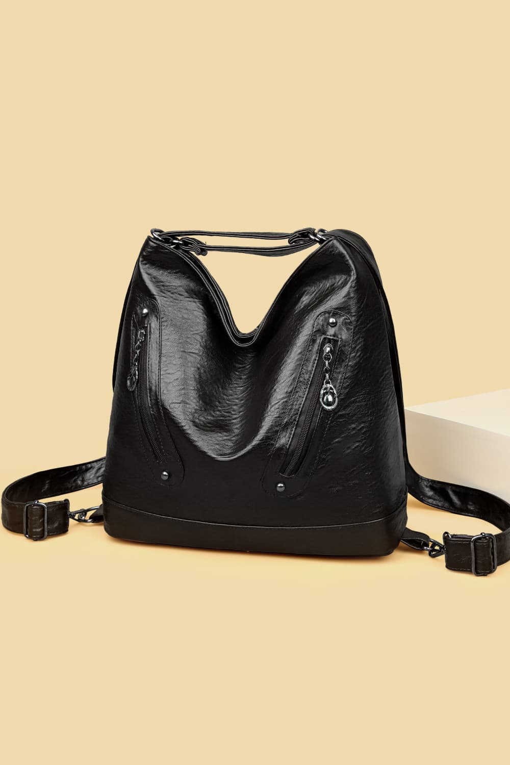 PU Leather Shoulder Bag 