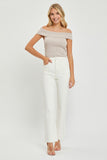 RISEN Full Size High Rise Tummy Control Straight Jeans 