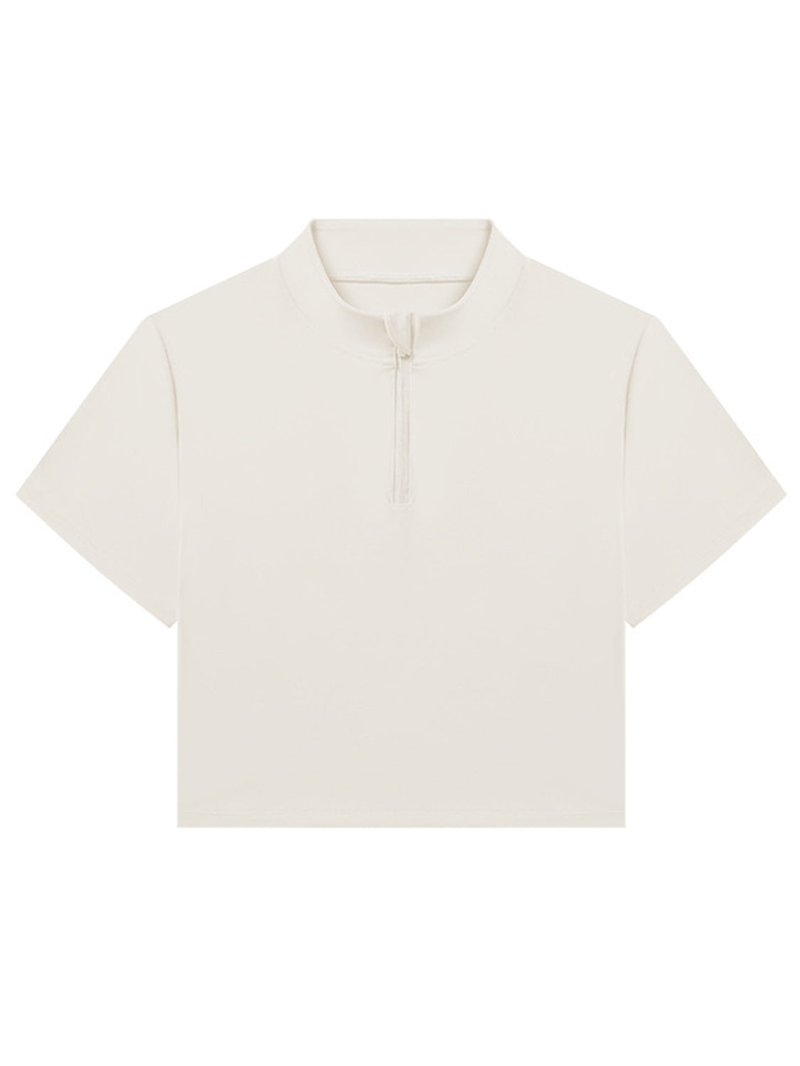 Millennia Quarter Zip Short Sleeve Active T-Shirt 