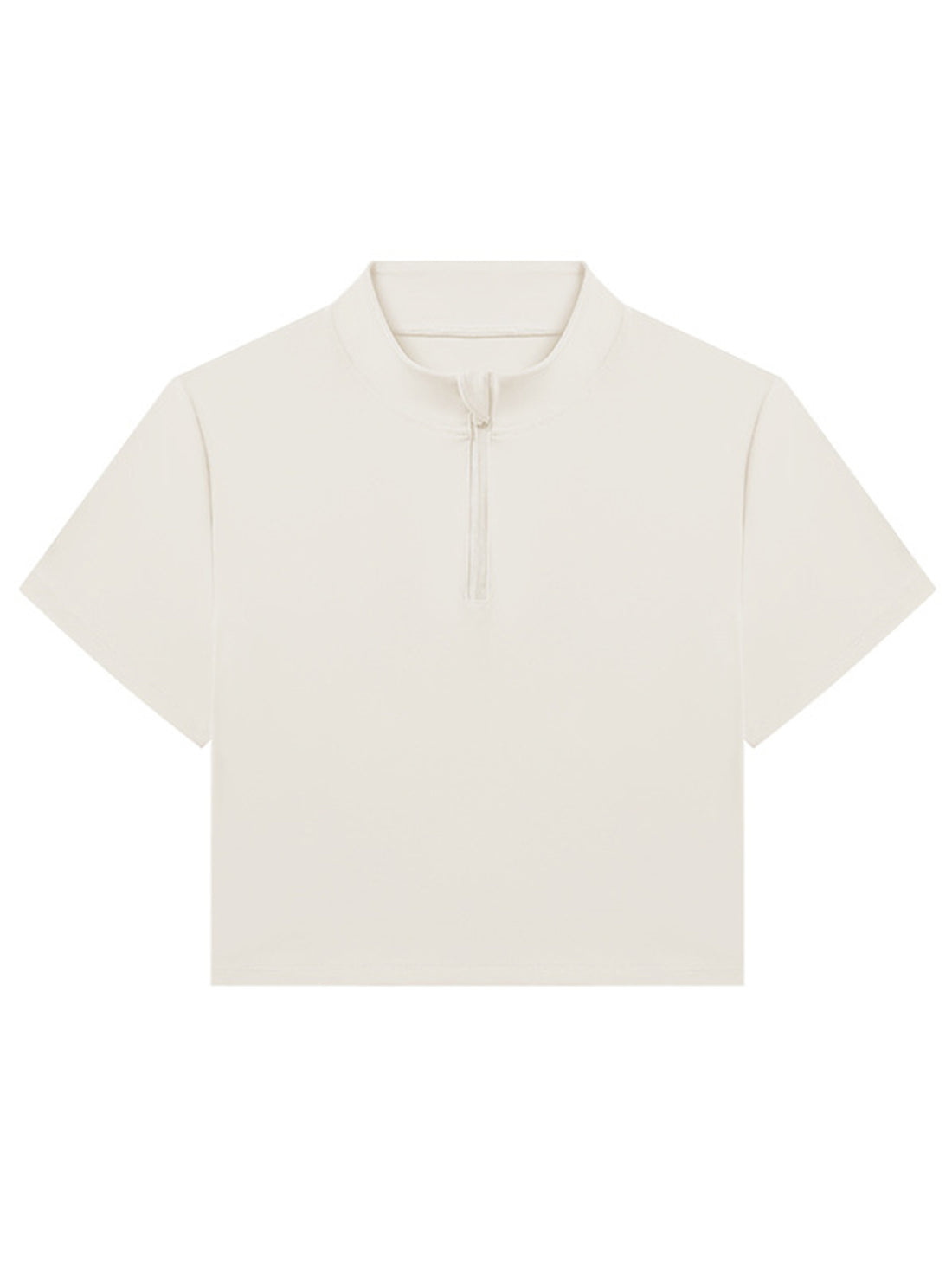 Millennia Quarter Zip Short Sleeve Active T-Shirt 