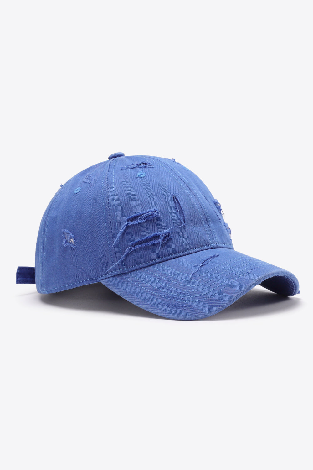 Distressed Adjustable Baseball Cap 