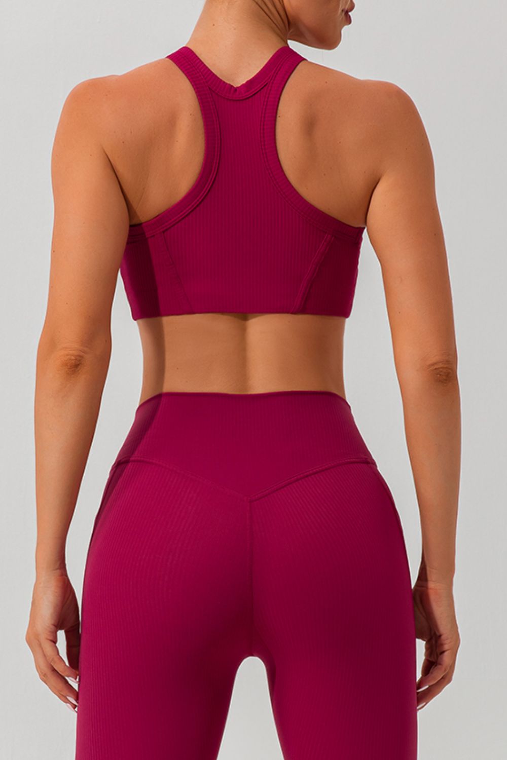 Round Neck Racerback Active Tank 