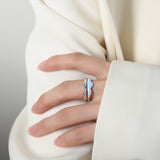 18K Gold-Plated Open Ring 