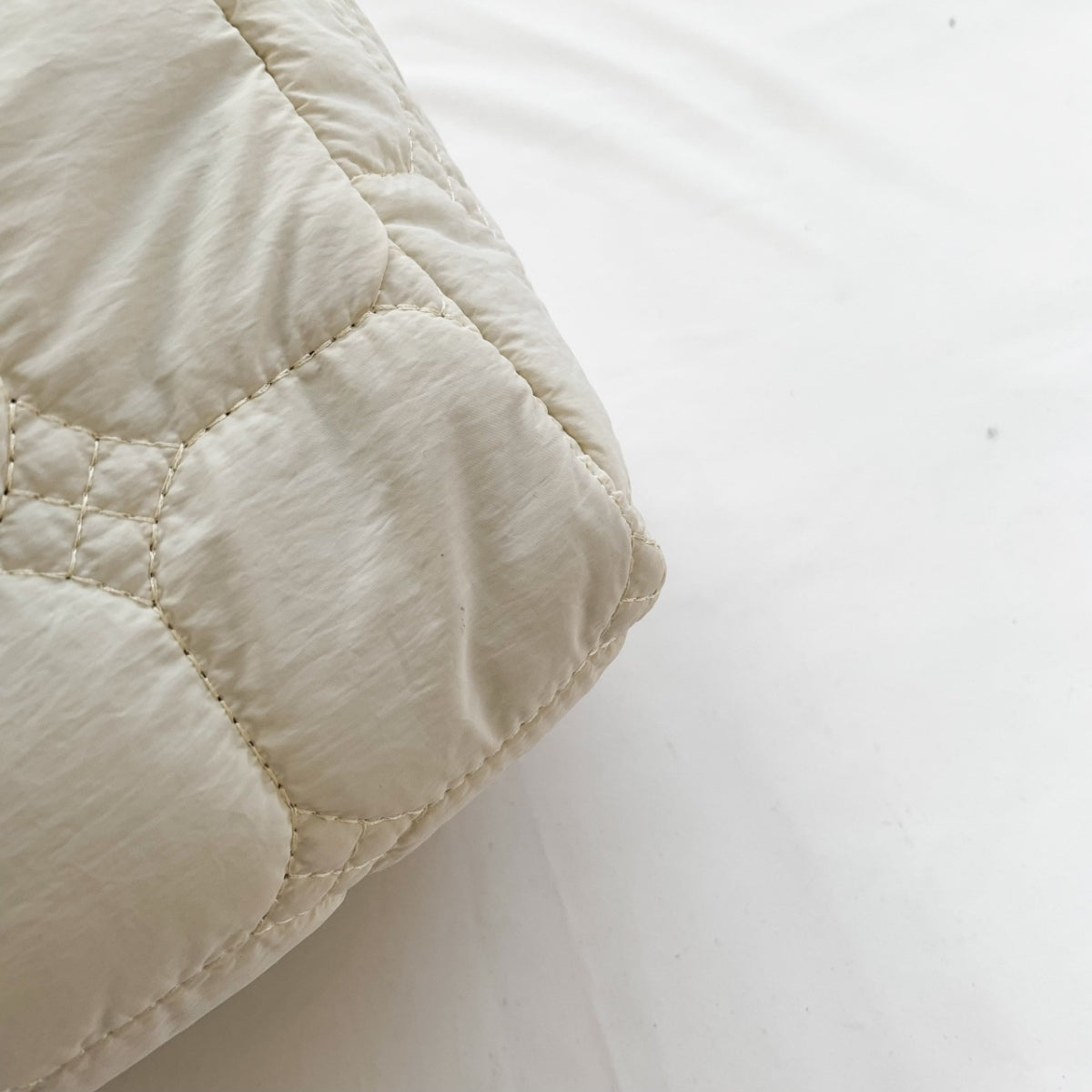 Quilted Polyester Backpack Bag 