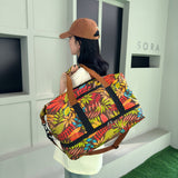 Canvas Printed Travel Bag 