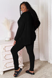 Basic Bae Bamboo Full Size V-Neck Long Sleeve Top and Pants Lounge Set 