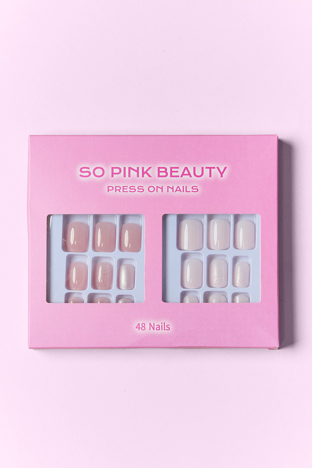 SO PINK BEAUTY Press On Nails 2 Packs 