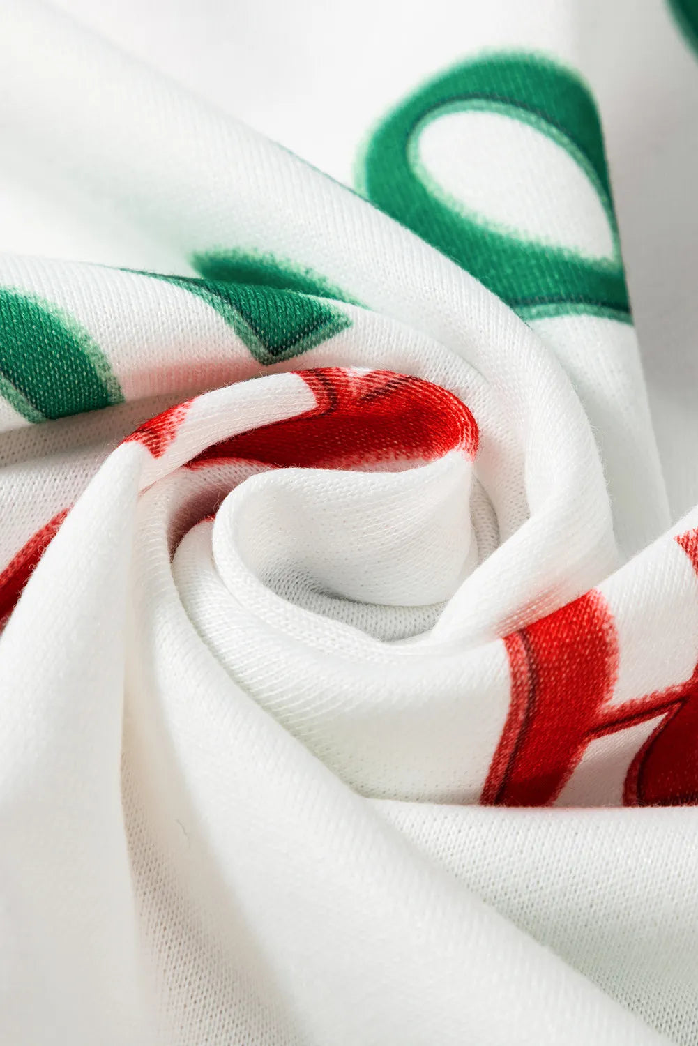 Letter Print Round Neck Long Sleeve Top and Shorts Set 