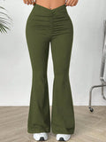 High Waisted Flare Pants 