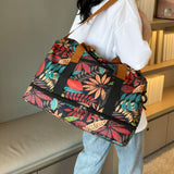 Canvas Printed Travel Bag 