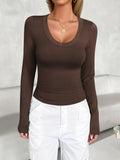 Lovelet V-Neck Long Sleeve T-Shirt 