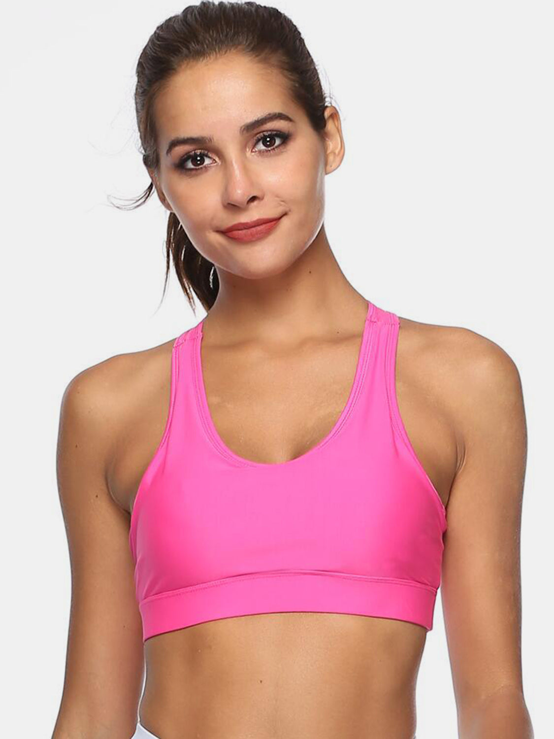 Cutout Scoop Neck Active Tank 