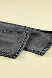 Slit Flare Jeans 