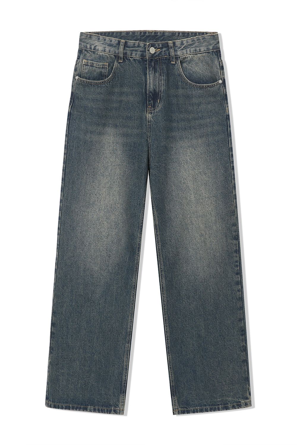 Baggy Jeans with Pockets 