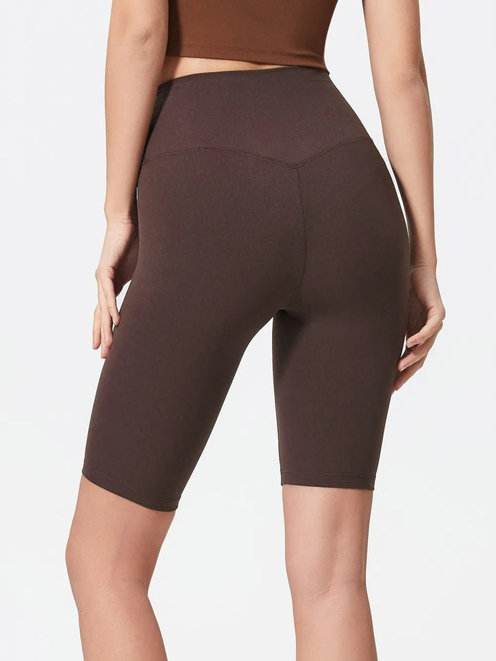 Millennia High Rise Wide Waistband Active Shorts 