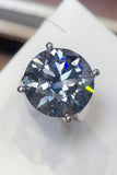 20 Carat Moissanite 925 Sterling Silver Ring Accessories