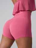 High Waist Active Shorts 