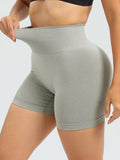 High Waist Active Shorts 