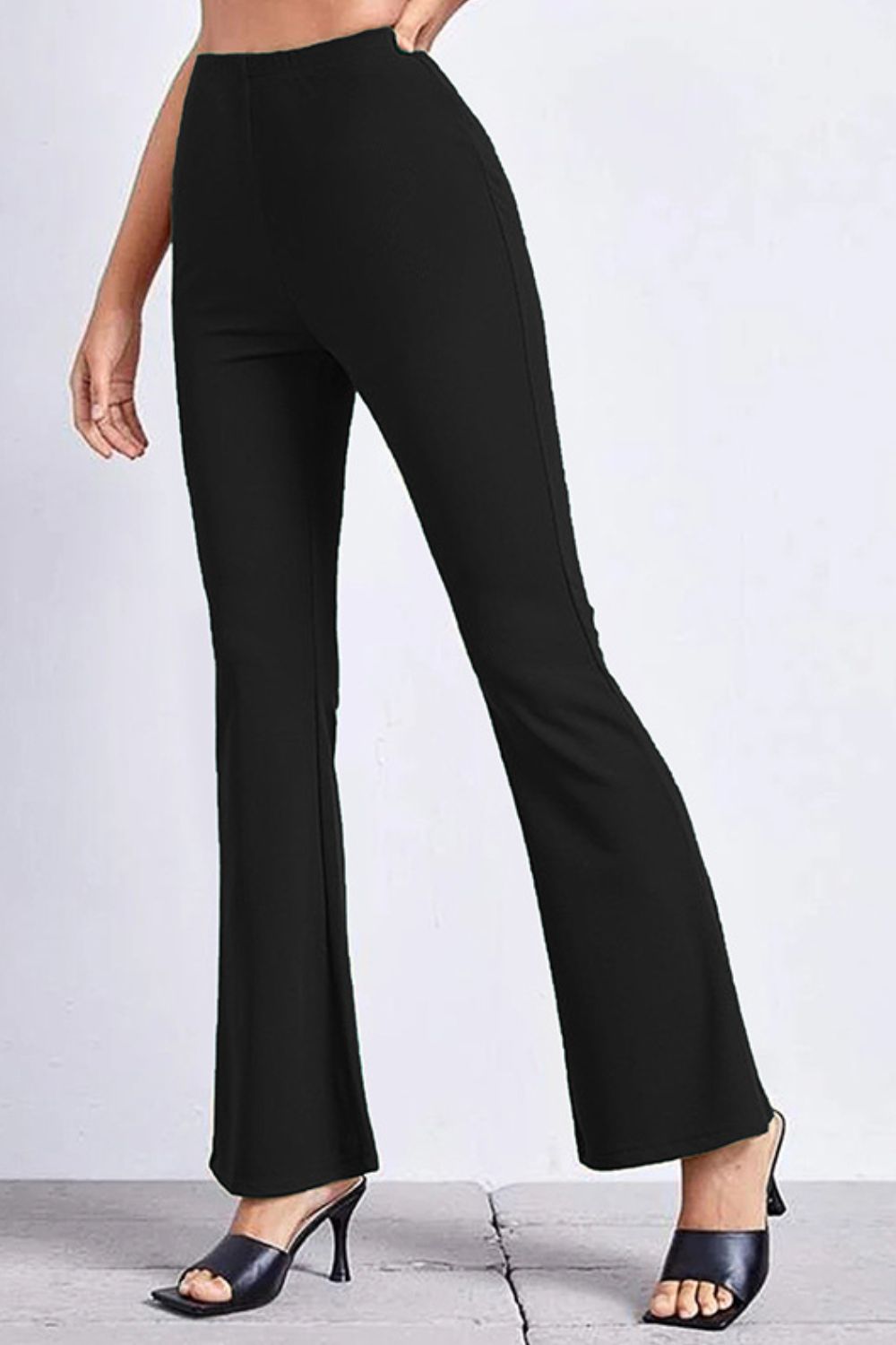 High Rise Flare Pants 