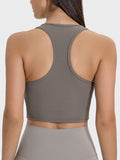Millennia Scoop Neck Wide Strap Active Tank 