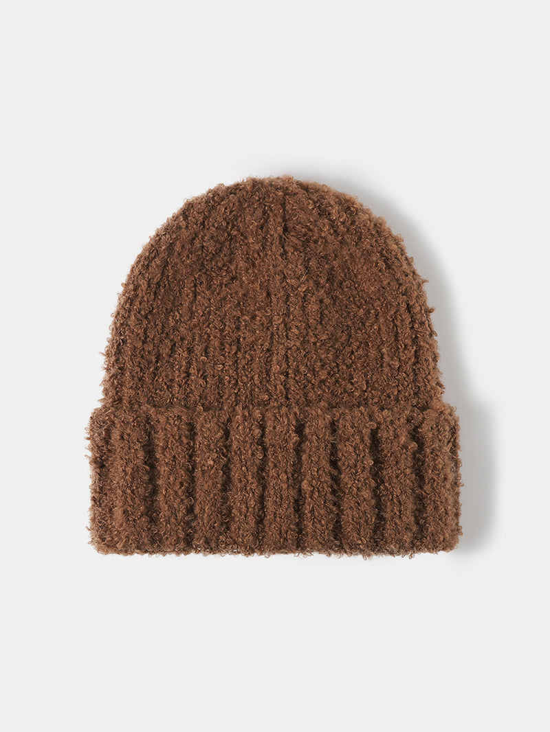 Thermal Teddy Knit Hat 