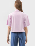 Millennia Half Button Short Sleeve Active T-Shirt 