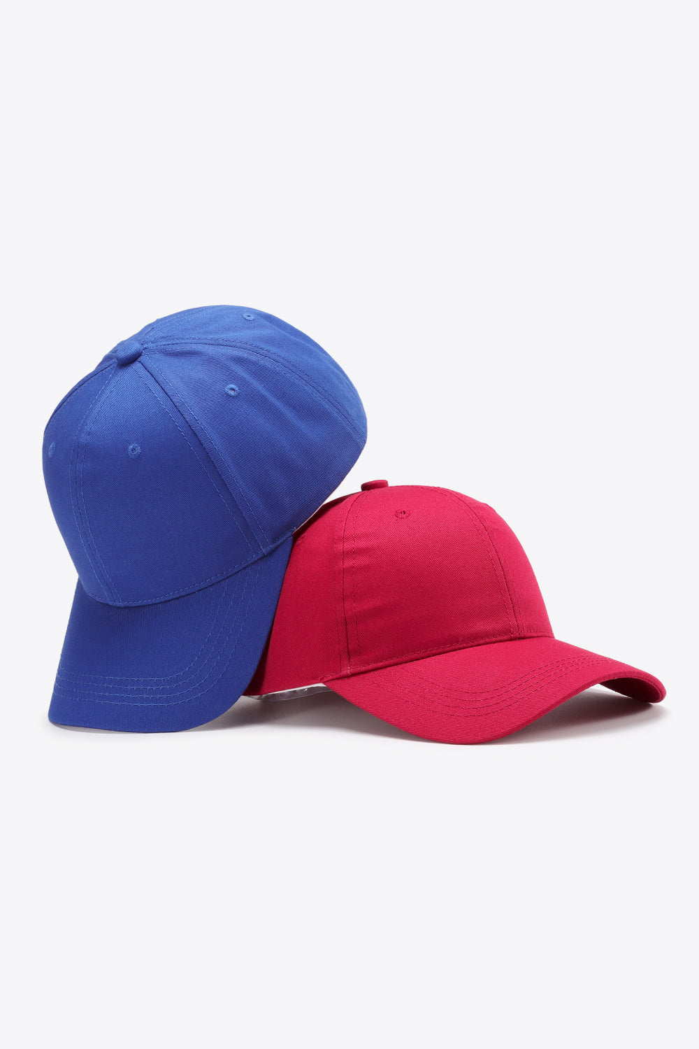 Plain Adjustable Cotton Baseball Cap 