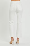RISEN Full Size Mid Rise Jeans with Pockets 
