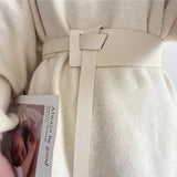 Knot Detail PU Belt 