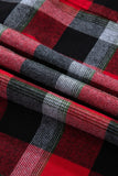 Plaid Long Sleeve Top and Pants Lounge Set Lingerie & Nightwear