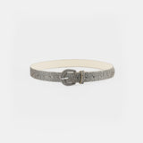 Sequin PU Leather Belt 