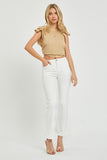 RISEN Full Size Mid Rise Jeans with Pockets 
