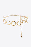 Circle Ring Chain Belt 
