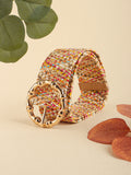 Multicolored Wide Belt 