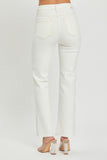 RISEN Full Size High Rise Tummy Control Straight Jeans 