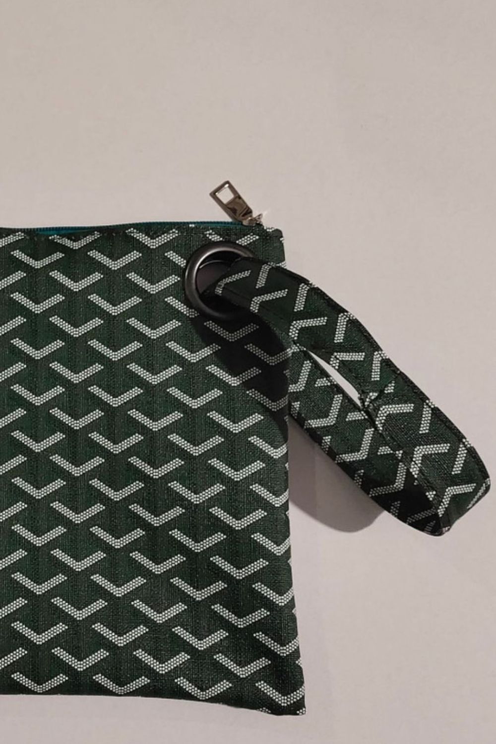 Carry Your Love Plaid Wristlet 