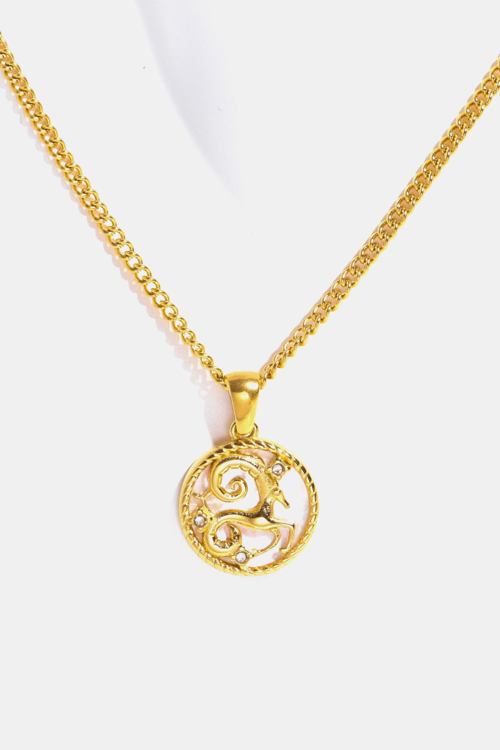 Constellation Pendant Stainless Steel Necklace 