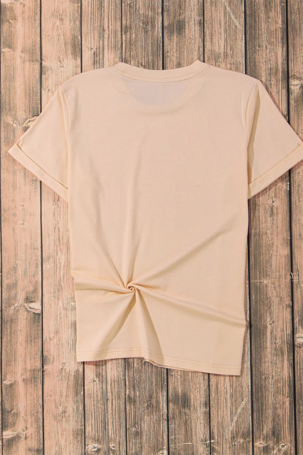 Pumpkin Graphic Round Neck Short Sleeve T-Shirt 