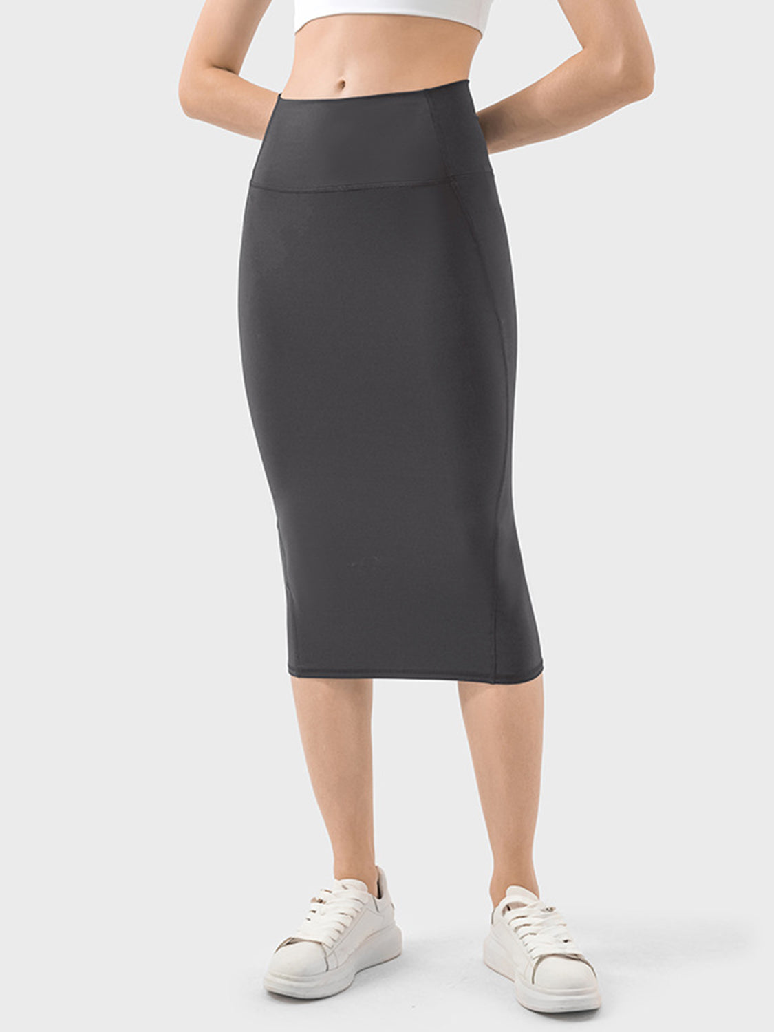 Millennia Slit Wrap Active Skirt 